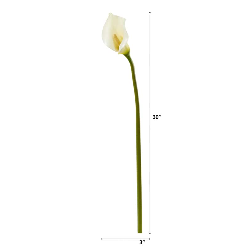 30" Calla Lily Artificial Flower (Set of 6) 30 Bed Bath & Beyond